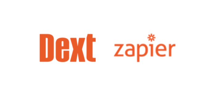 Dext and Zapier logos