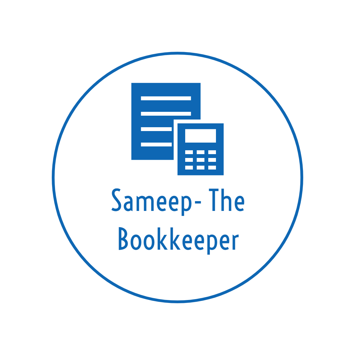 Sameep The Bookkeeper Logo